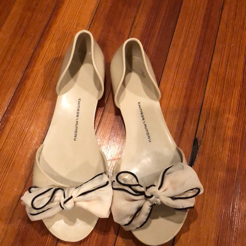 Rubber Ballet flats